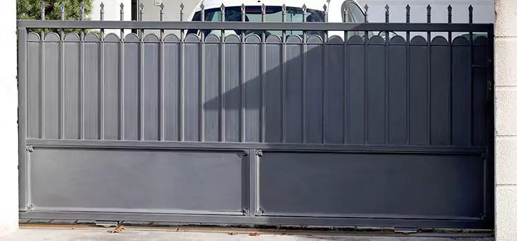 Metal Driveway Gate Installation Logansport